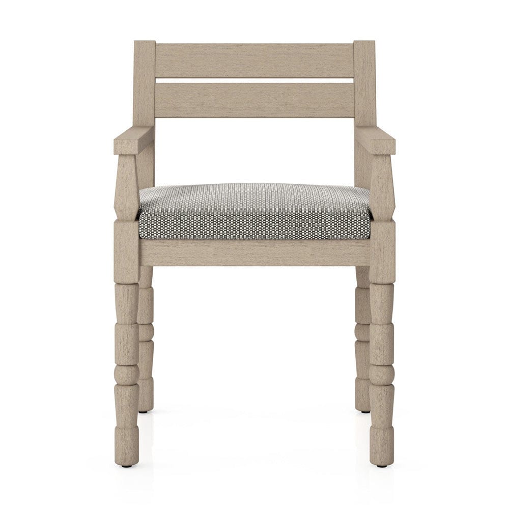 Four Hands - Waller Outdoor Dining Armchair - Faye Ash - 228981-002 view 1