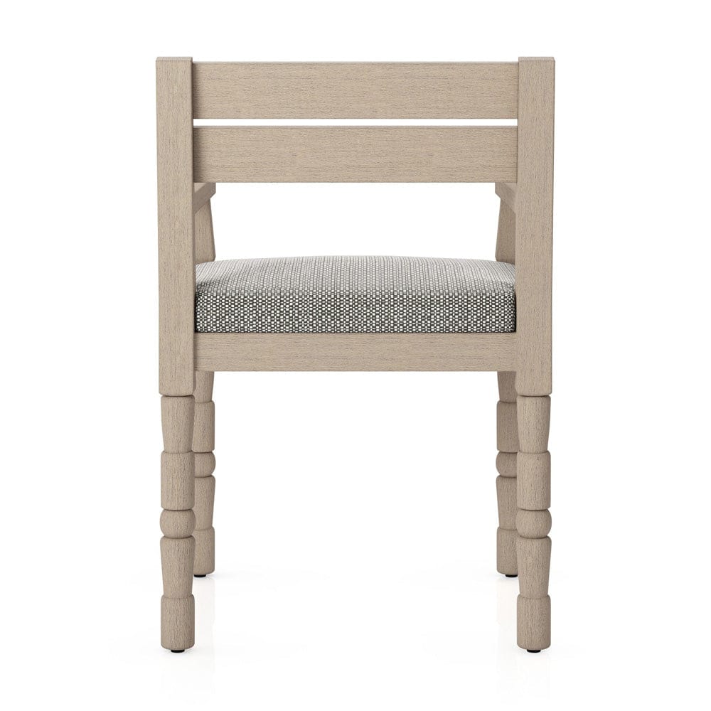 Four Hands - Waller Outdoor Dining Armchair - Faye Ash - 228981-002 view 5