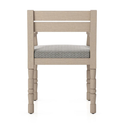 Four Hands - Waller Outdoor Dining Armchair - Faye Ash - 228981-002 view 5