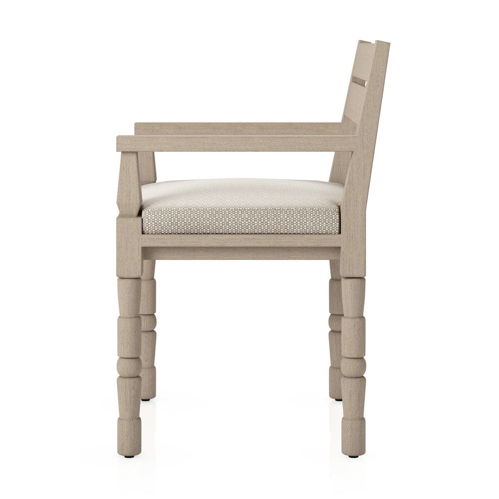 Four Hands - Waller Outdoor Dining Armchair - Faye Sand - 228981-004 view 3