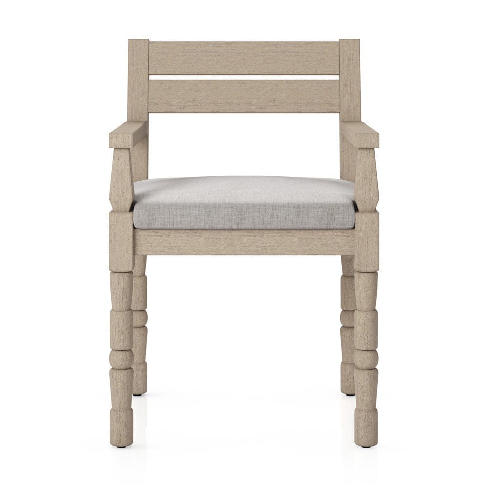 Four Hands - Waller Outdoor Dining Armchair - Venao Grey - 228981-005 view 1