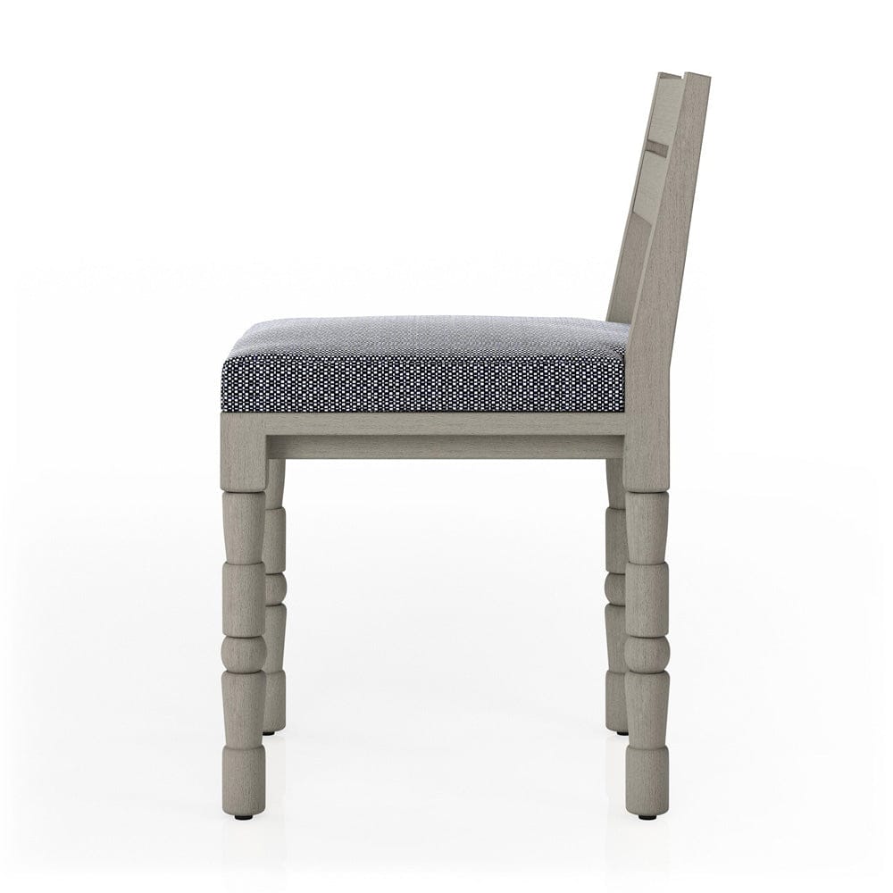 Four Hands - Waller Outdoor Dining Chair - Faye Navy - 228980-009 view 3