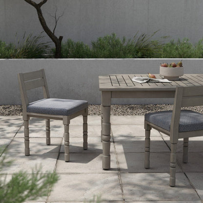 Four Hands - Waller Outdoor Dining Chair - Faye Navy - 228980-009 view 4