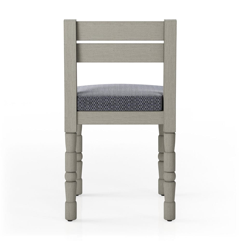 Four Hands - Waller Outdoor Dining Chair - Faye Navy - 228980-009 view 5