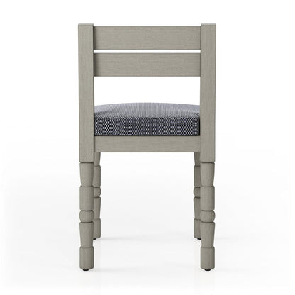 Four Hands - Waller Outdoor Dining Chair - Faye Navy - 228980-009 view 5