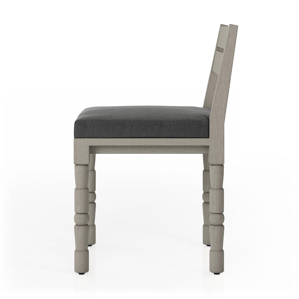 Four Hands - Waller Outdoor Dining Chair - Venao Charcoal - 228980-006 view 3