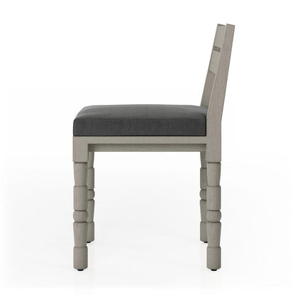 Four Hands - Waller Outdoor Dining Chair - Venao Charcoal - 228980-006 view 3