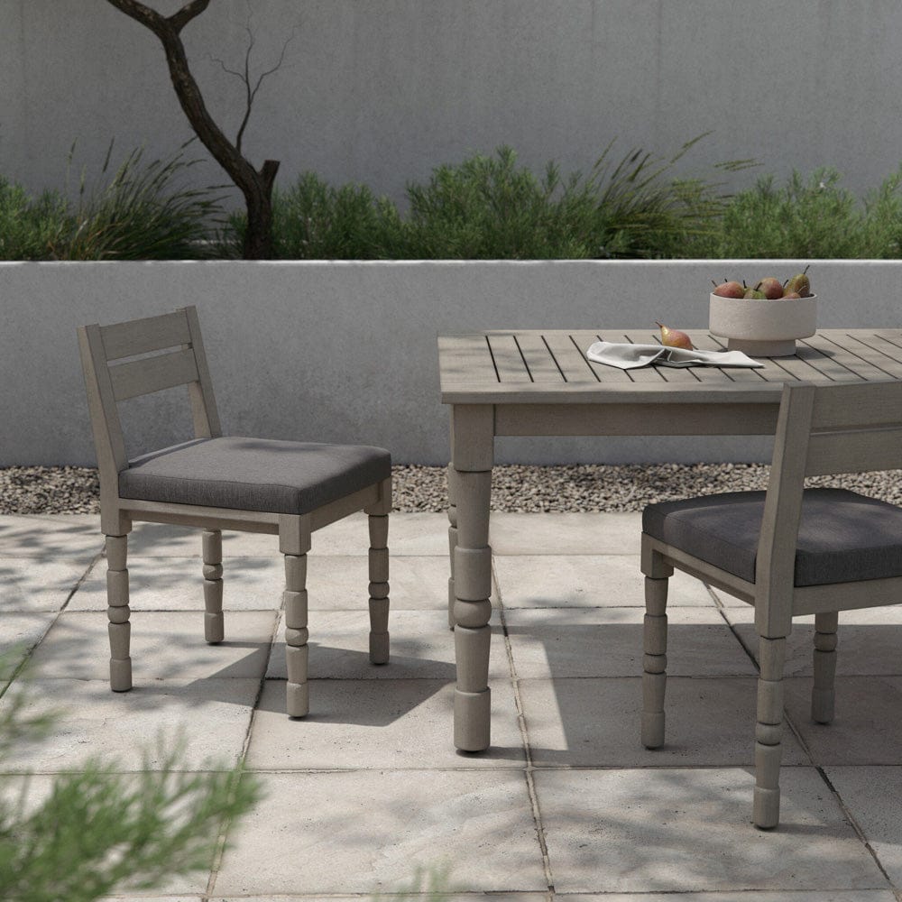 Four Hands - Waller Outdoor Dining Chair - Venao Charcoal - 228980-006 view 4