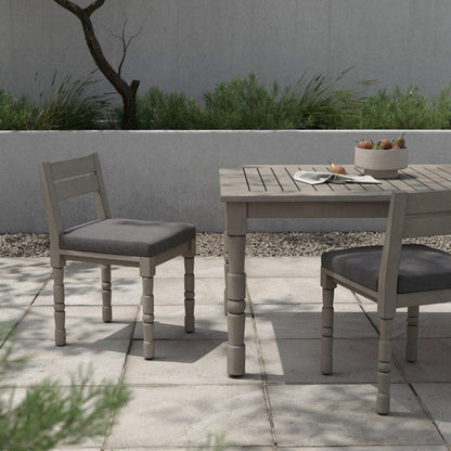Four Hands - Waller Outdoor Dining Chair - Venao Charcoal - 228980-006 view 4