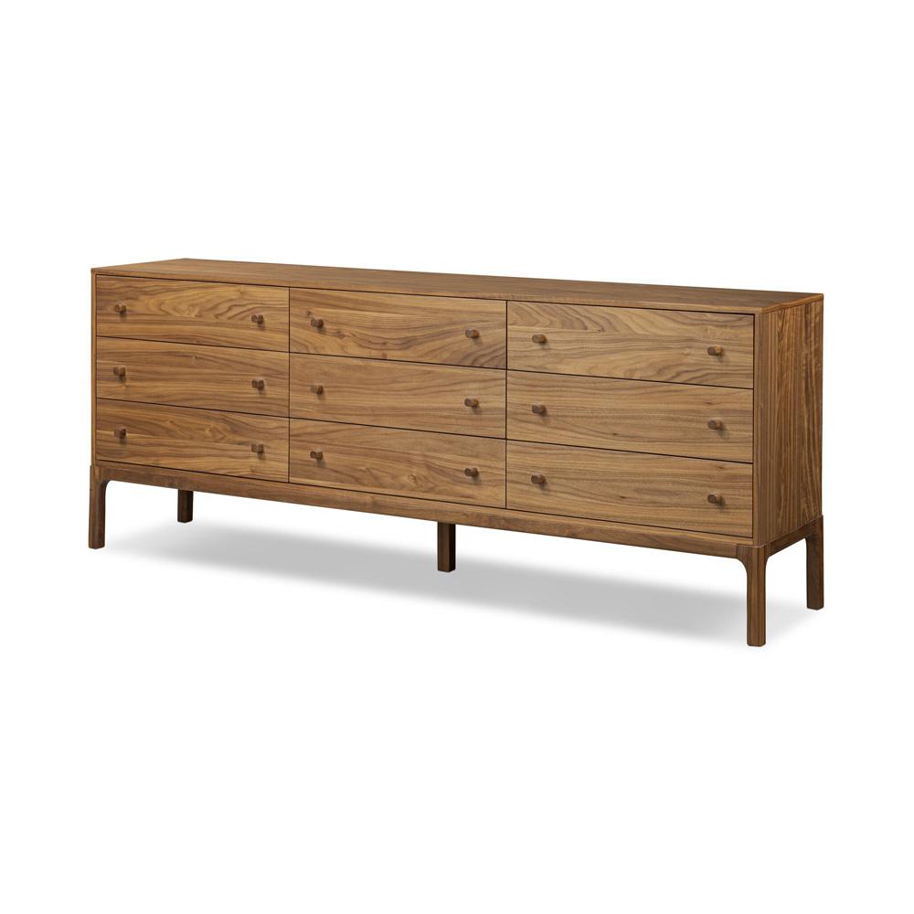 Four Hands - Wallis - Arturo 9 Drawer Dresser - Natural Walnut Veneer - 234479-001 veiw 1