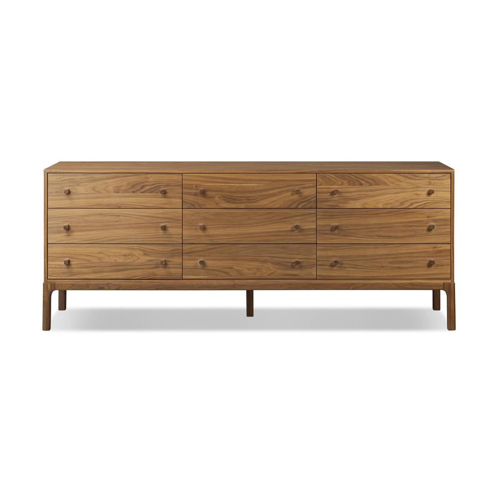 Four Hands - Wallis - Arturo 9 Drawer Dresser - Natural Walnut Veneer - 234479-001 veiw 2