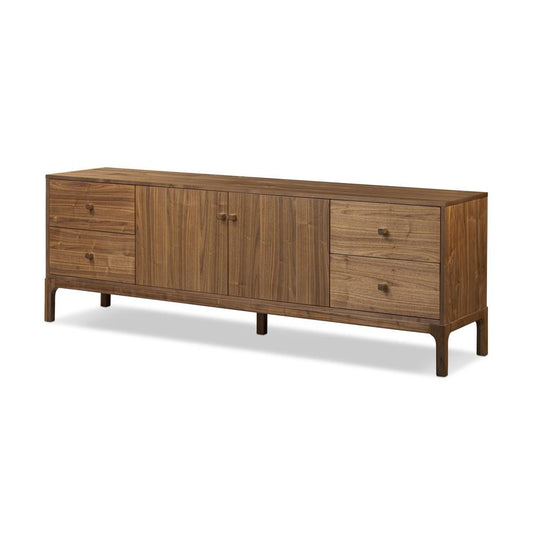 Four Hands - Wallis - Arturo Media Console - Natural Walnut Veneer - 234206-001 veiw 1