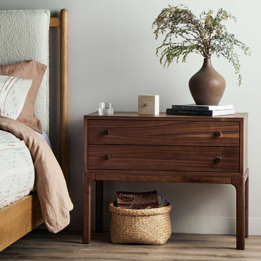 Four Hands - Wallis - Arturo Nightstand-Natural Walnut - 234480-001 veiw 4