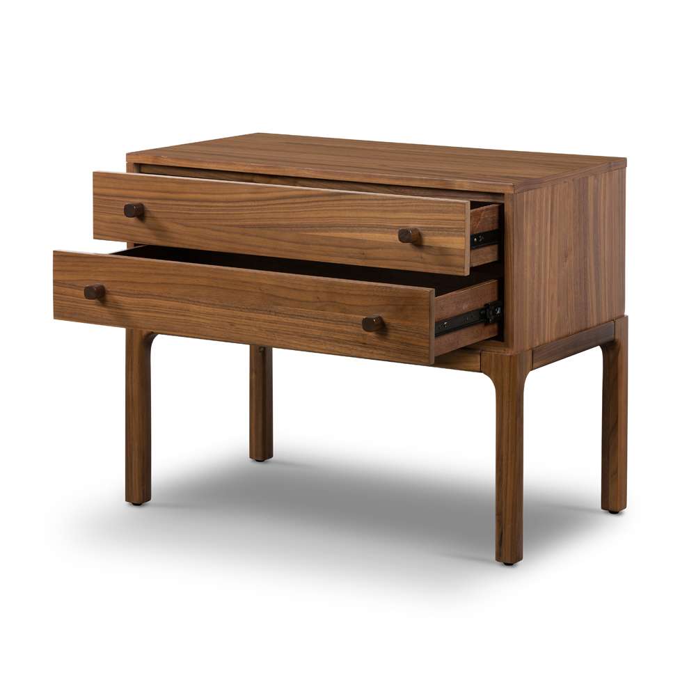 Four Hands - Wallis - Arturo Nightstand-Natural Walnut - 234480-001 veiw 6