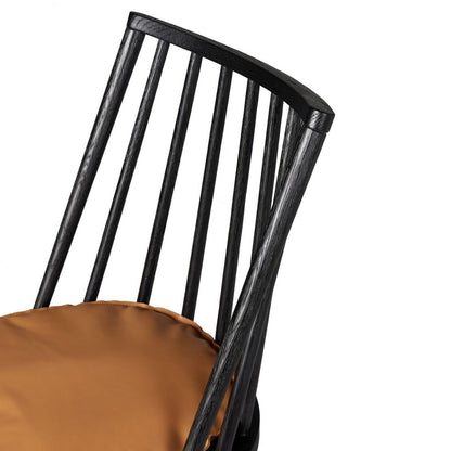 Four Hands - Wallis - Lewis Swivel Bar + Counter Stool - Whiskey Saddle - 240947-003_CLOSEOUT view 5
