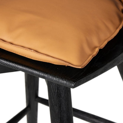 Four Hands - Wallis - Lewis Swivel Bar + Counter Stool - Whiskey Saddle - 240947-003_CLOSEOUT view 7