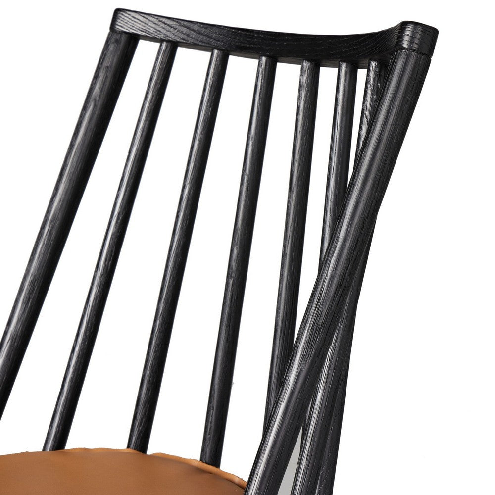 Four Hands - Wallis - Lewis Swivel Bar + Counter Stool - Whiskey Saddle - 240947-004_CLOSEOUT view 6