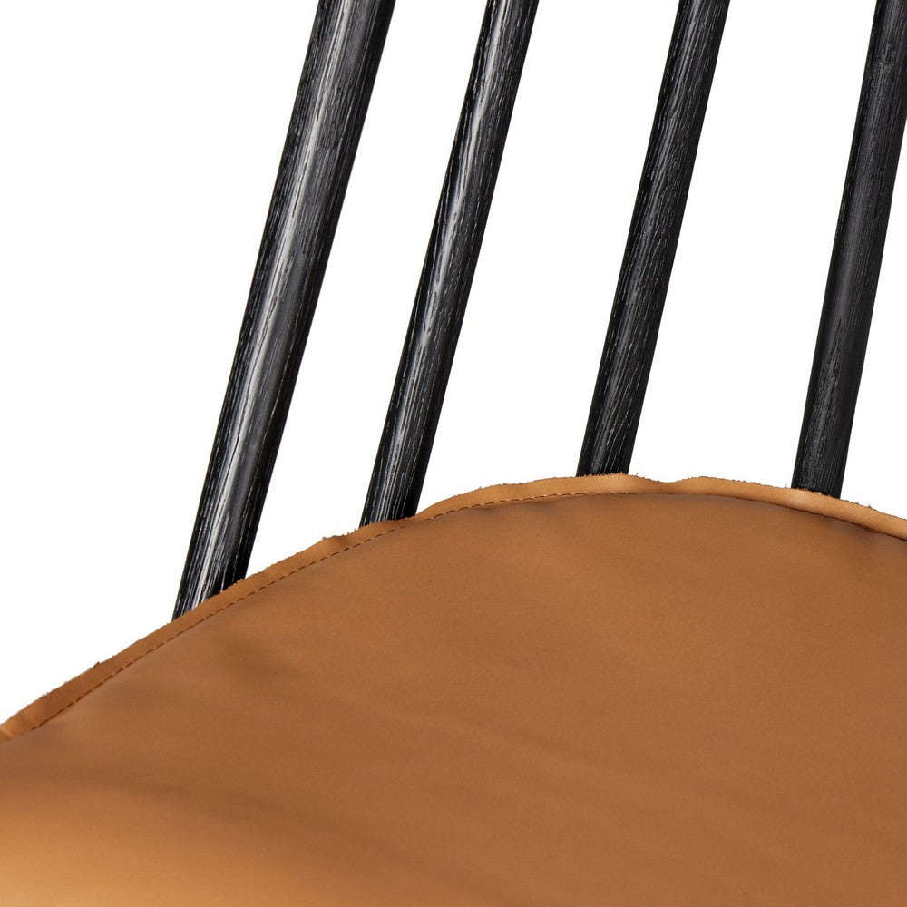 Four Hands - Wallis - Lewis Swivel Bar + Counter Stool - Whiskey Saddle - 240947-004_CLOSEOUT view 7