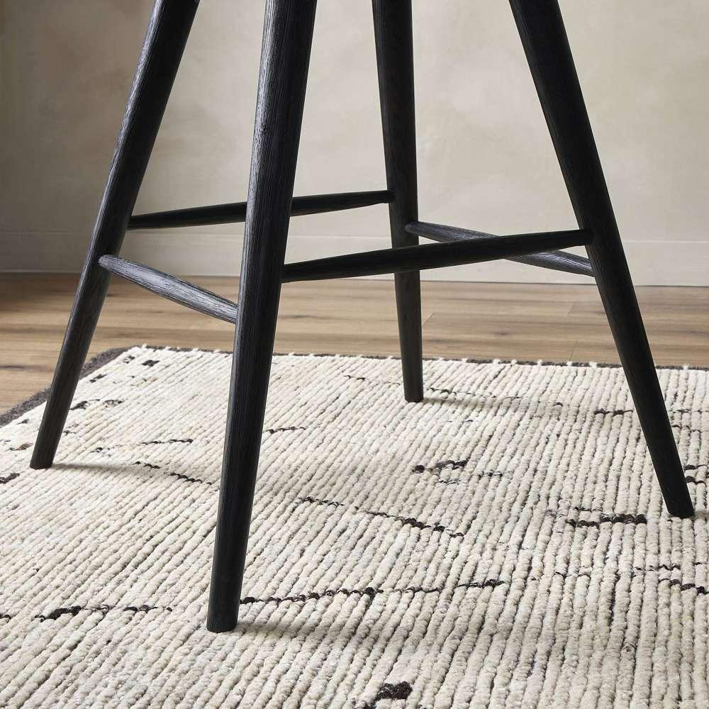 Four Hands - Wallis - Lewis Swivel Stool - Black Oak - Bar - 238328-001 veiw 4
