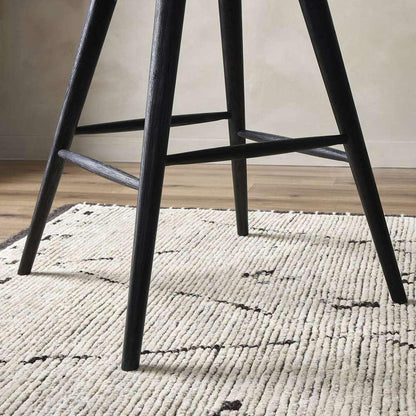 Four Hands - Wallis - Lewis Swivel Stool - Black Oak - Bar - 238328-001 veiw 4