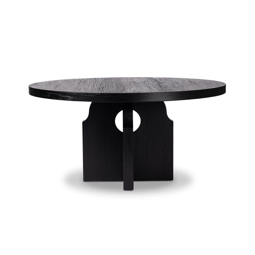 Four Hands - Wells - Allandale Round Dining Table - Reclaimed Black Elm - 235824-002 veiw 2