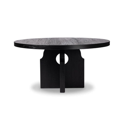 Four Hands - Wells - Allandale Round Dining Table - Reclaimed Black Elm - 235824-002 veiw 2