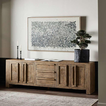 Four Hands - Wells - Briarbrook Sideboard - Distressed Light - 235918-001 veiw 11