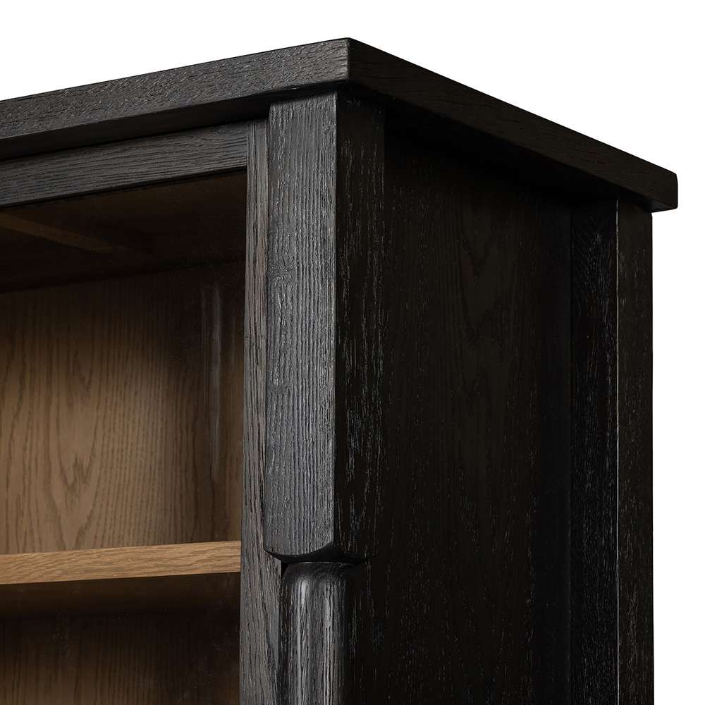 Four Hands - Wells - Concord Cabinet - Charcoal Oak Veneer - 239883-001 veiw 3