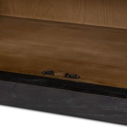 Four Hands - Wells - Concord Cabinet - Charcoal Oak Veneer - 239883-001 veiw 7