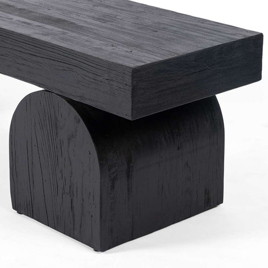 Four Hands - Wells - Keane Bench-Black Elm - 109345-003 veiw 2