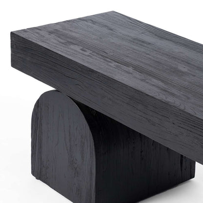 Four Hands - Wells - Keane Bench-Black Elm - 109345-003 veiw 3