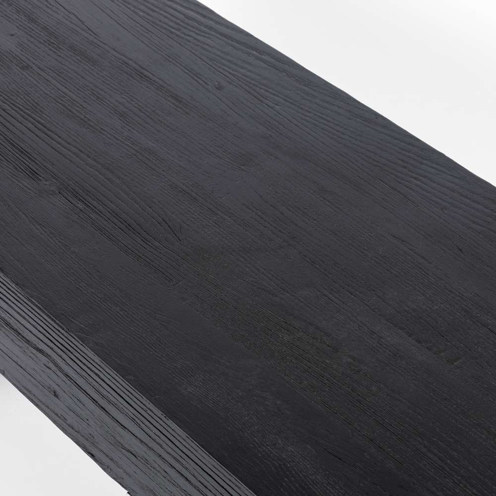 Four Hands - Wells - Keane Bench-Black Elm - 109345-003 veiw 4