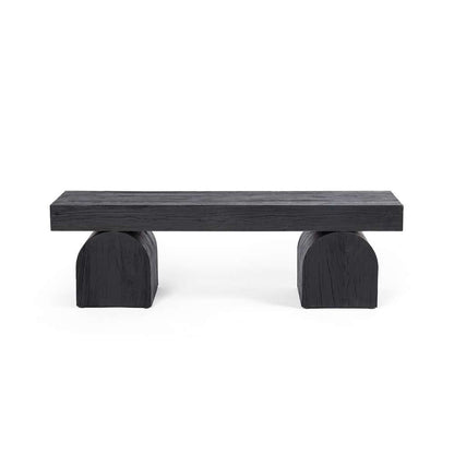 Four Hands - Wells - Keane Bench-Black Elm - 109345-003 veiw 6