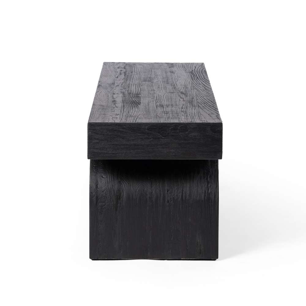Four Hands - Wells - Keane Bench-Black Elm - 109345-003 veiw 8