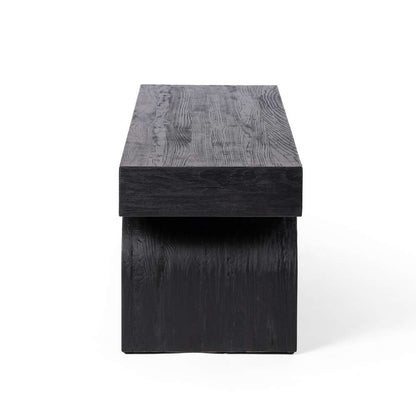 Four Hands - Wells - Keane Bench-Black Elm - 109345-003 veiw 8