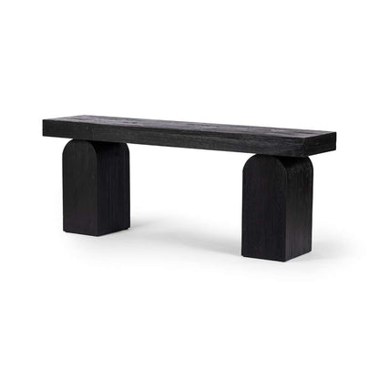 Four Hands - Wells - Keane Console Table-Black Elm - 233422-002 veiw 1