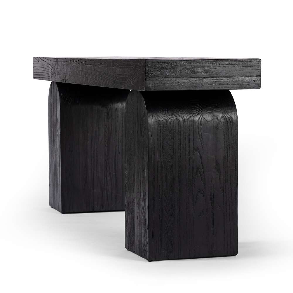 Four Hands - Wells - Keane Console Table-Black Elm - 233422-002 veiw 2
