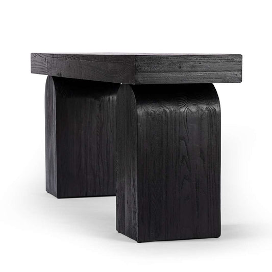 Four Hands - Wells - Keane Console Table-Black Elm - 233422-002 veiw 2