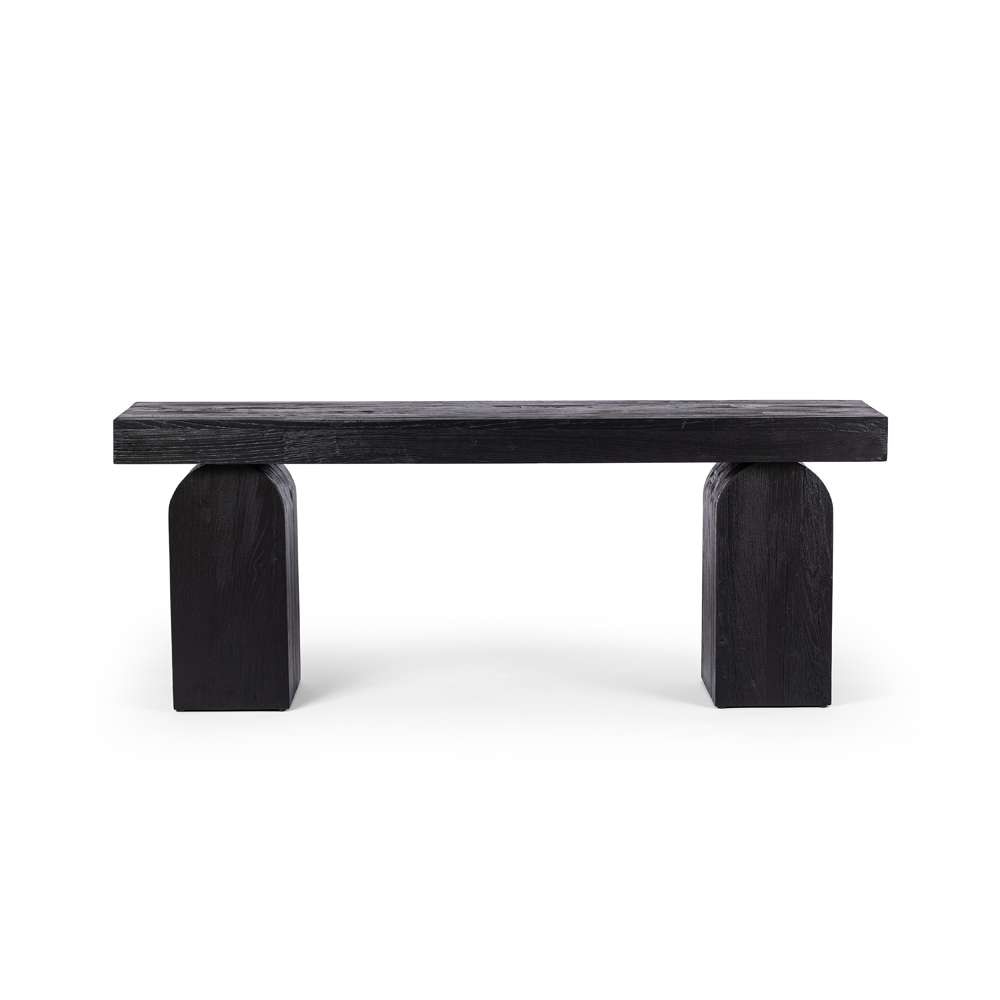 Four Hands - Wells - Keane Console Table-Black Elm - 233422-002 veiw 3