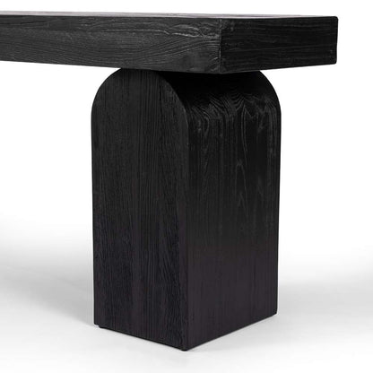 Four Hands - Wells - Keane Console Table-Black Elm - 233422-002 veiw 5