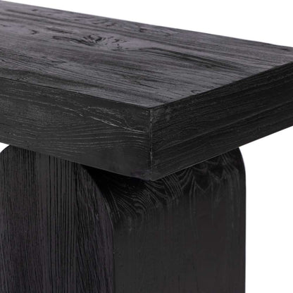 Four Hands - Wells - Keane Console Table-Black Elm - 233422-002 veiw 6