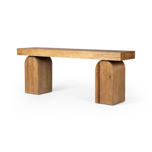 Four Hands - Wells - Keane Console Table - Reclaimed Natural Elm - 233422-001 veiw 1