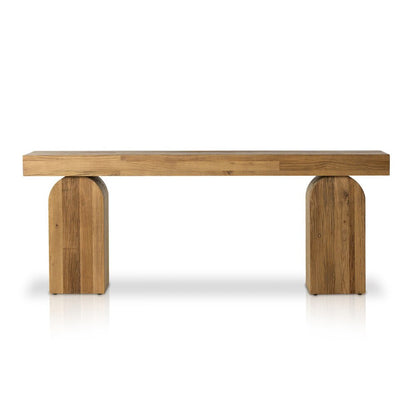 Four Hands - Wells - Keane Console Table - Reclaimed Natural Elm - 233422-001 veiw 2