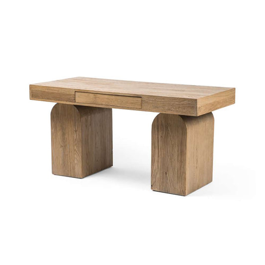 Four Hands - Wells - Keane Desk-Natural Elm - 225946-002 veiw 1