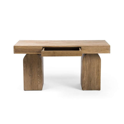 Four Hands - Wells - Keane Desk-Natural Elm - 225946-002 veiw 6