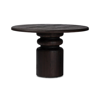 Four Hands - Wells - Kerrville Round Dining Table - Burnt Pine - 236115-001 veiw 1