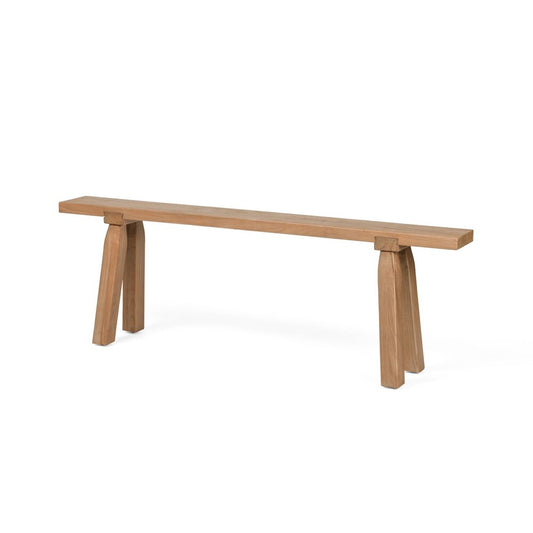 Four Hands - Wells - Lahana Accent Bench - Natural Elm - 230721-001 veiw 1