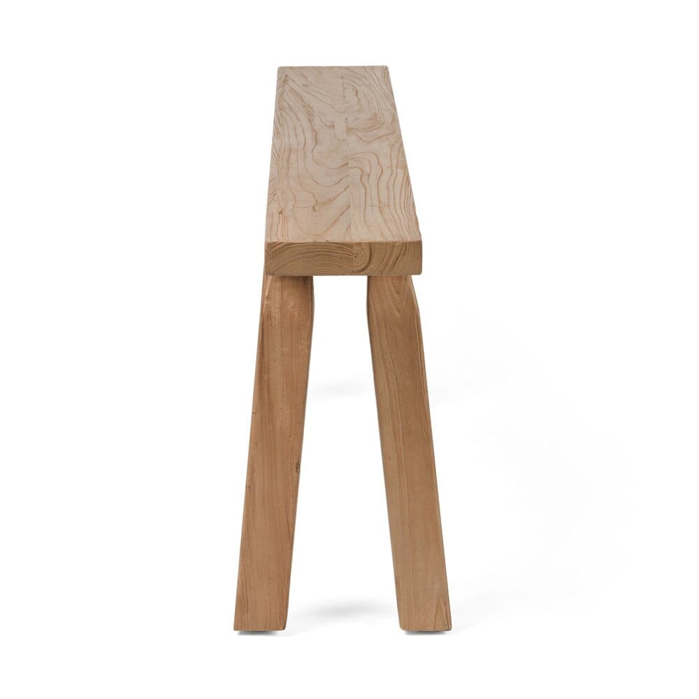 Four Hands - Wells - Lahana Accent Bench - Natural Elm - 230721-001 veiw 3