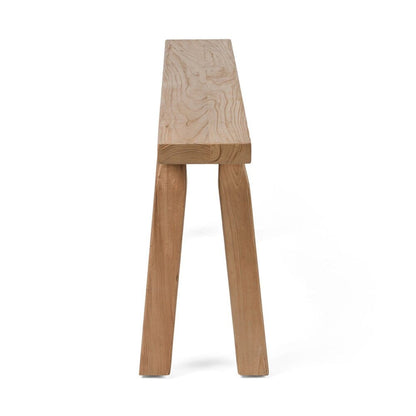Four Hands - Wells - Lahana Accent Bench - Natural Elm - 230721-001 veiw 3