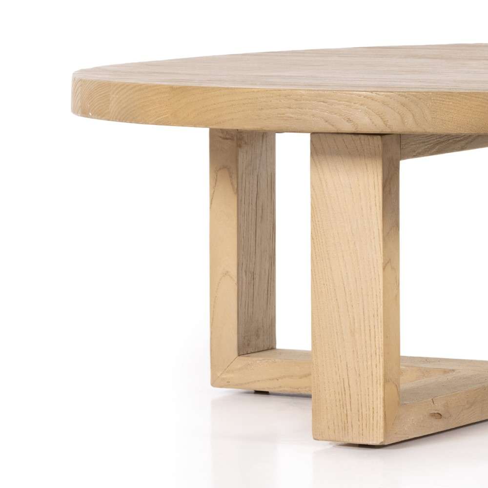 Four Hands - Wells Liad Coffee Table-Natural Nettlewood -229608-001 veiw 8